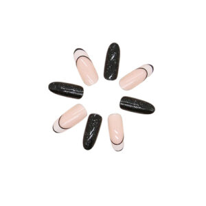 Press On Nails Kit with Glue and gel stickers Reusable Tips