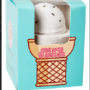 Cookies and Cream Ice Cream Cone Bath Bomb