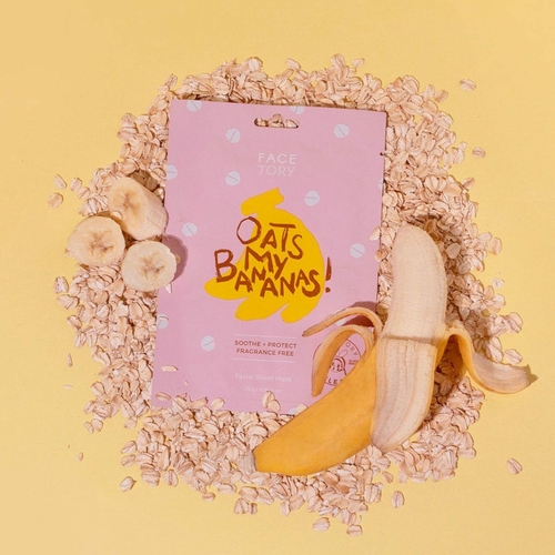 Oats My Bananas Sheet Mask – Soothing & Protecting