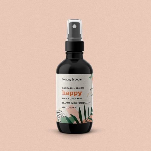Aromatherapy Body + Linen Mist – Happy