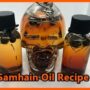Samhain candle rub oil Halloween witchcraft digital pdf wicca
