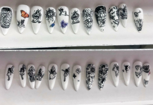 Fairy Press on nails