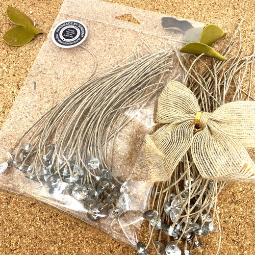 6″ Tabbed Hemp Wick ( 50 pcs)