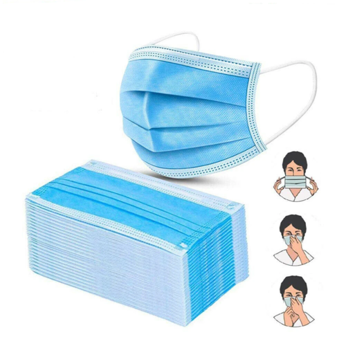 FDA Registered – Disposable Protective Face Mask 3 Layers For