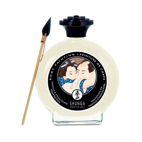 Edible Body Paint – Vanilla & Chocolate Temptation – 3.5 Fl. Oz. / 100