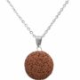 Red Lava Stone Essential Oil Necklace