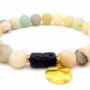 Sun Goddess Lava Stone Essential Oil Bracelet Light