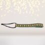 Swedish Stitched Red and Green Headband