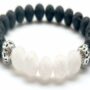 White Lava Stone Essential Oil Bracelet