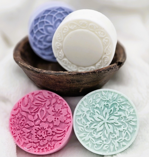 Nature’s Touch Floral Soap Rounds
