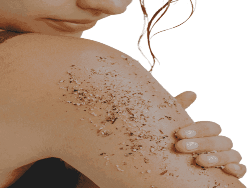 Exfoliating Organic Anti-Aging Body Scrub Vanilla Musk Fragrance - Image 3