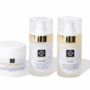 Three Step Facial Renewal System For Dry Skin Wash, Moisturizer &