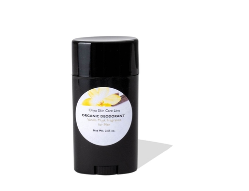 ORGANIC DEODORANT- VANILLA MUSK  FRAGRANCE – FOR MEN